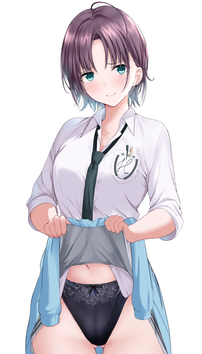 【二次】短めの髪のショートカット女子のエロ画像 Part１３