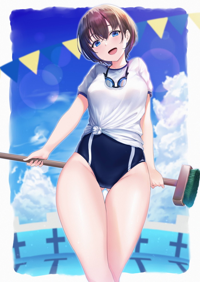 【二次】短めの髪のショートカット女子のエロ画像 Part１３