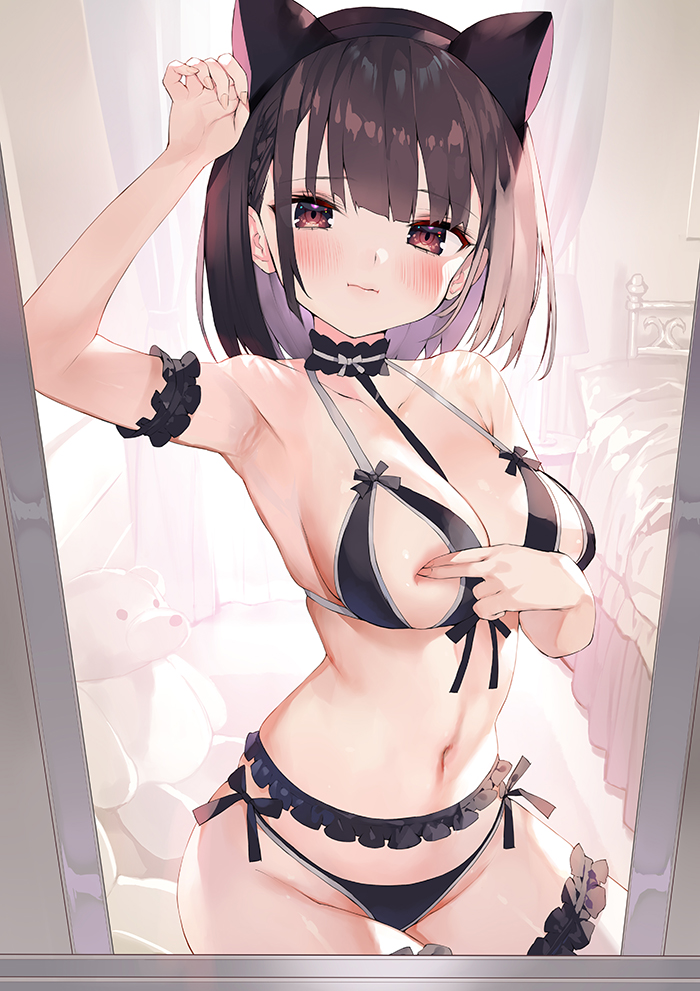 【二次】短めの髪のショートカット女子のエロ画像 Part１３
