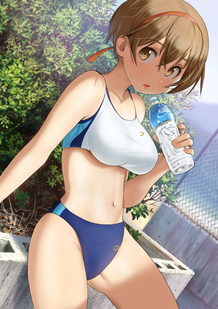 【二次】短めの髪のショートカット女子のエロ画像 Part１３