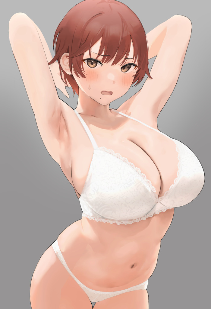 【二次】短めの髪のショートカット女子のエロ画像 Part１３