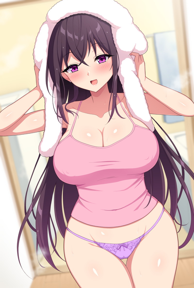 【二次】タンクトップ姿の女の子のエロ画像まとめ Part４