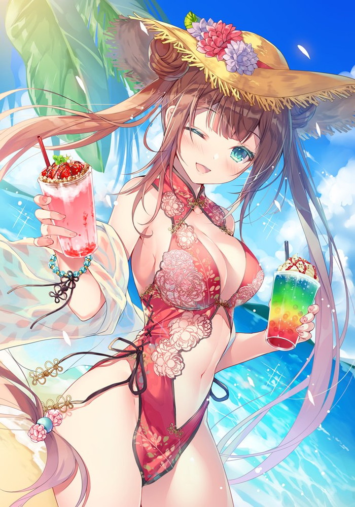 二次元の水着、ビキニ画像まとめ Part１３