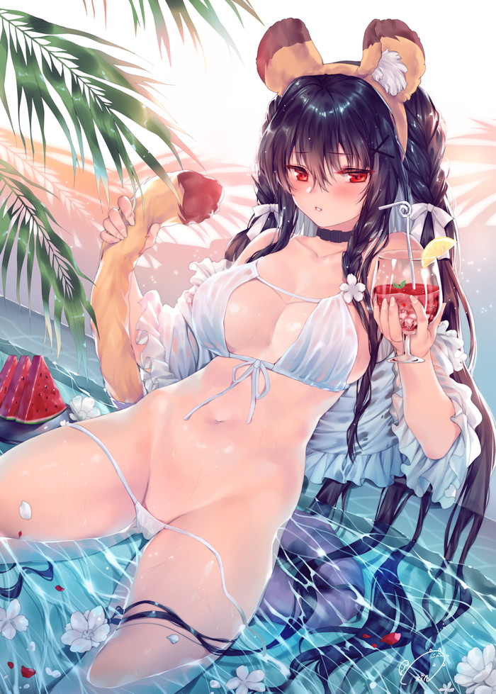 【二次】猫耳、狐耳などが生えたケモミミっ娘たちのエロ画像 Part４７