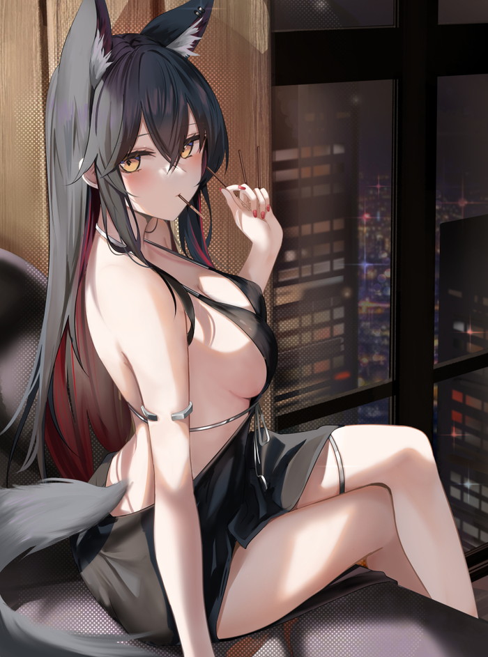 【二次】猫耳、狐耳などが生えたケモミミっ娘たちのエロ画像 Part４７