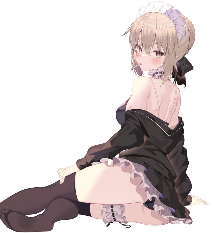 背中がエロい二次画像のまとめ Part８