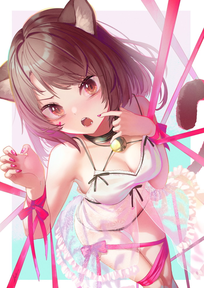 【二次】首輪、チョーカーを付けている女の子のエロ画像 Part２０