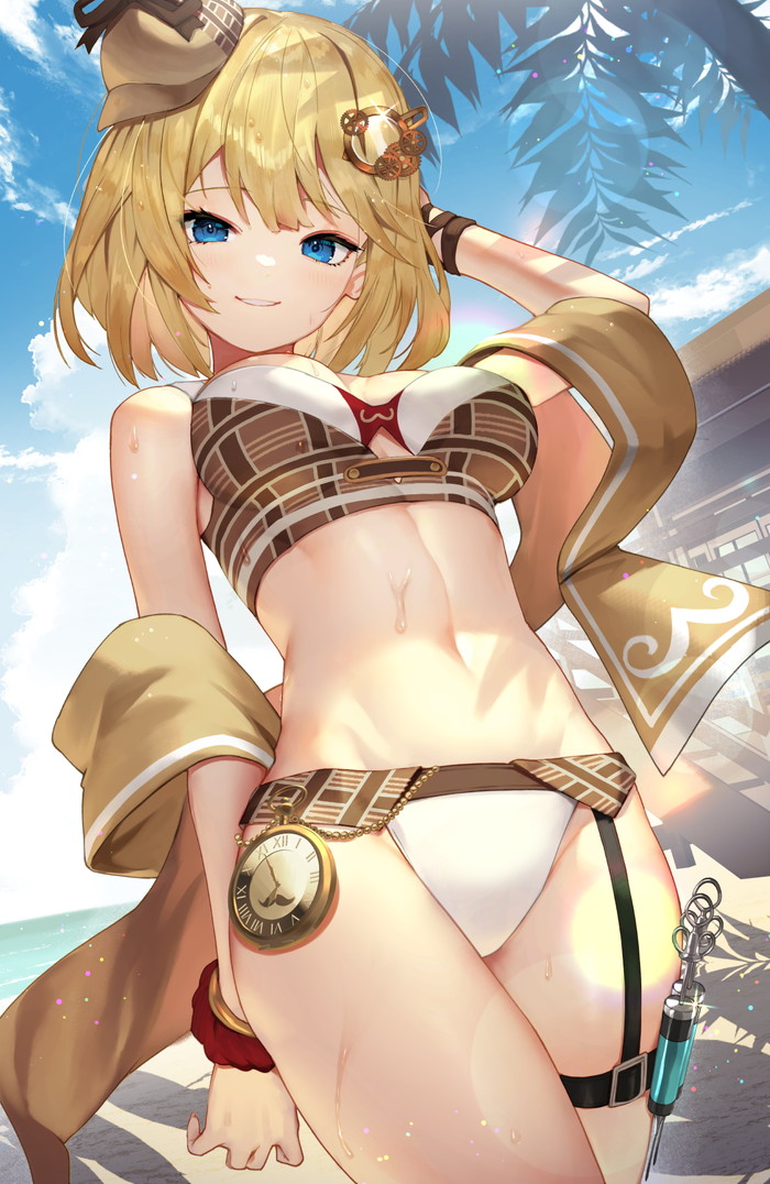 【二次】くびれがエッチな女の子のエロ画像 Part１７