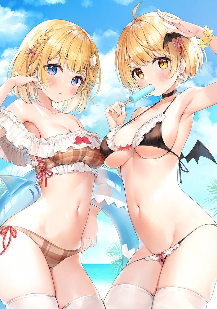 【二次】くびれがエッチな女の子のエロ画像 Part１７