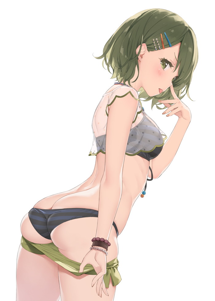 【二次】短めの髪のショートカット女子のエロ画像 Part１７