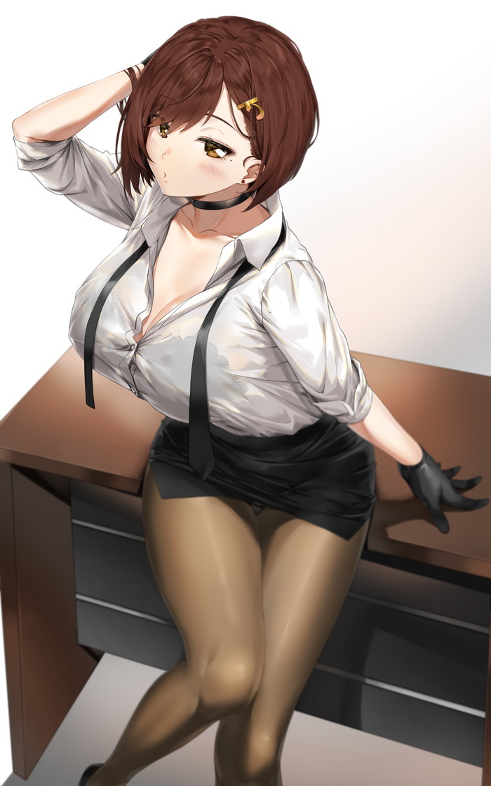 【二次】短めの髪のショートカット女子のエロ画像 Part１７