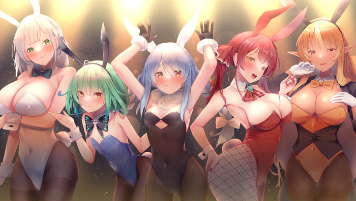 女の子が二人以上いるハーレム二次エロ画像 Part２５