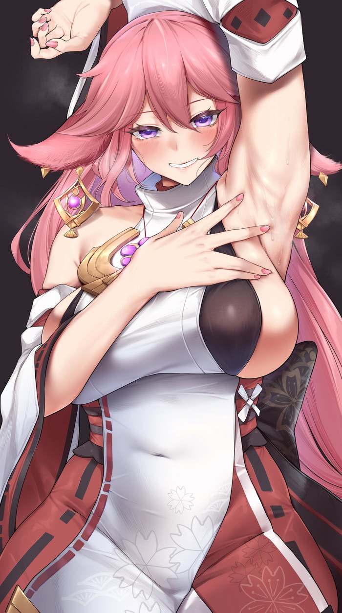 【二次】ピンク色の髪の女の子のエロ画像 Part３１