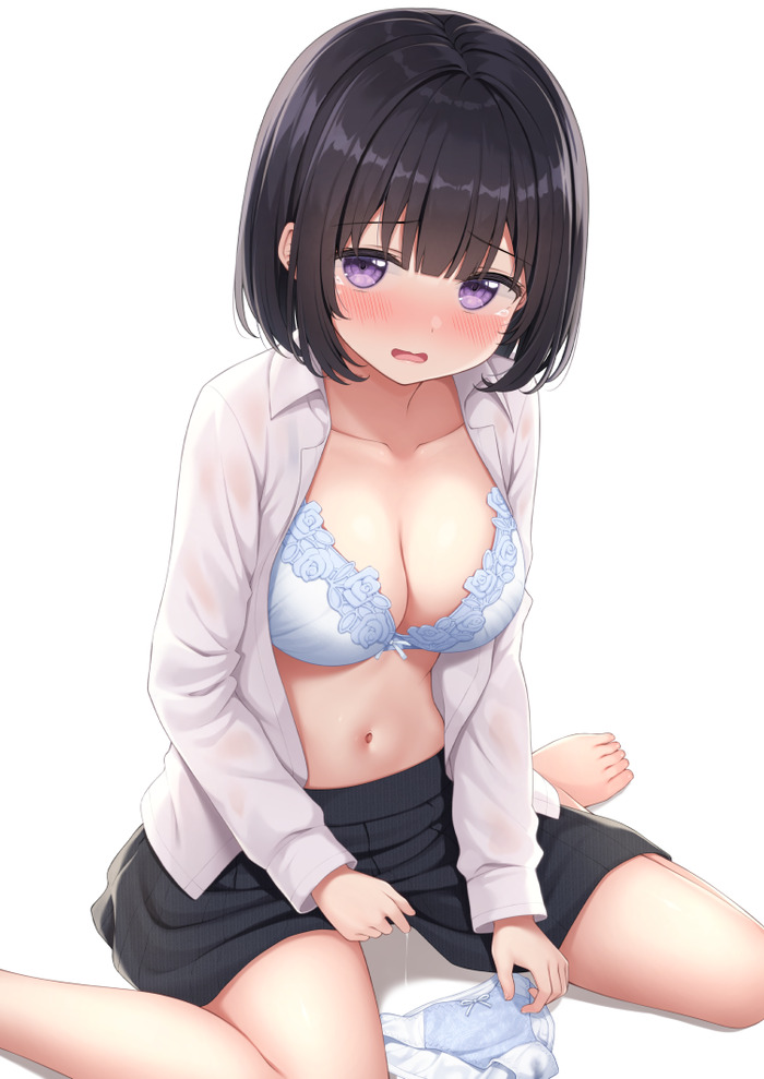 【二次】エッチで可愛いブラジャーを付けた女の子のエロ画像 Part３２