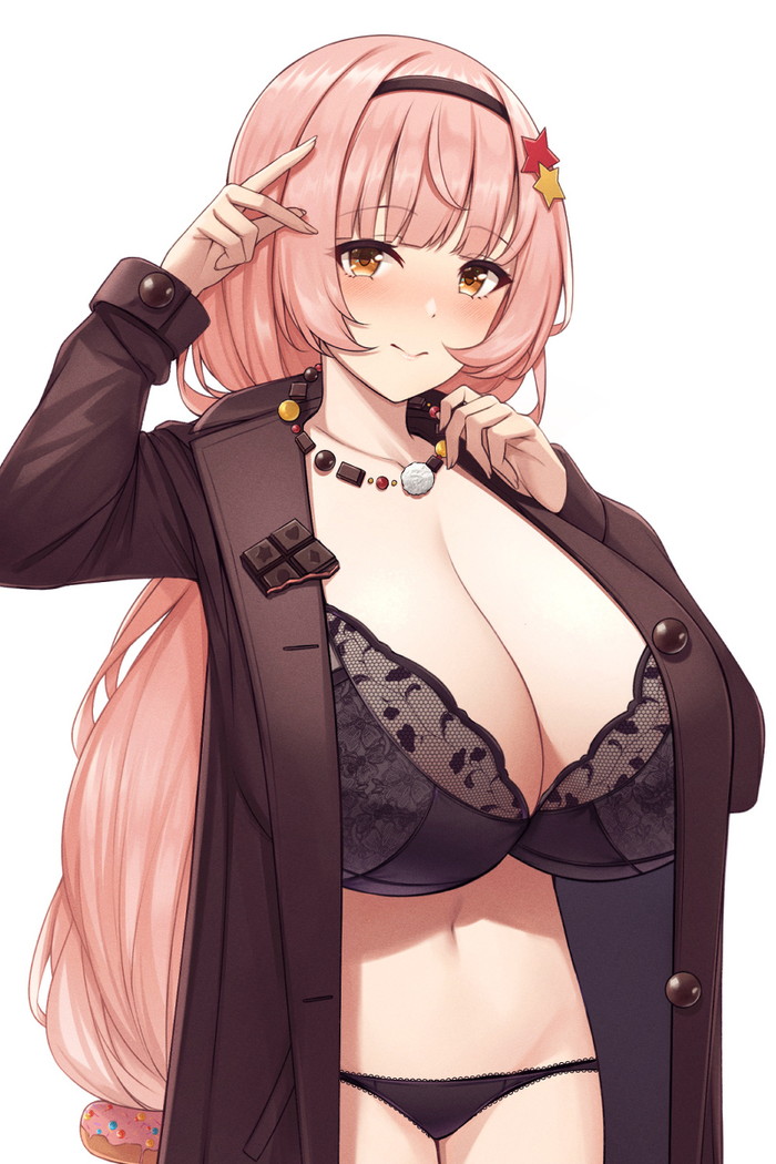 【二次】エッチで可愛いブラジャーを付けた女の子のエロ画像 Part３７
