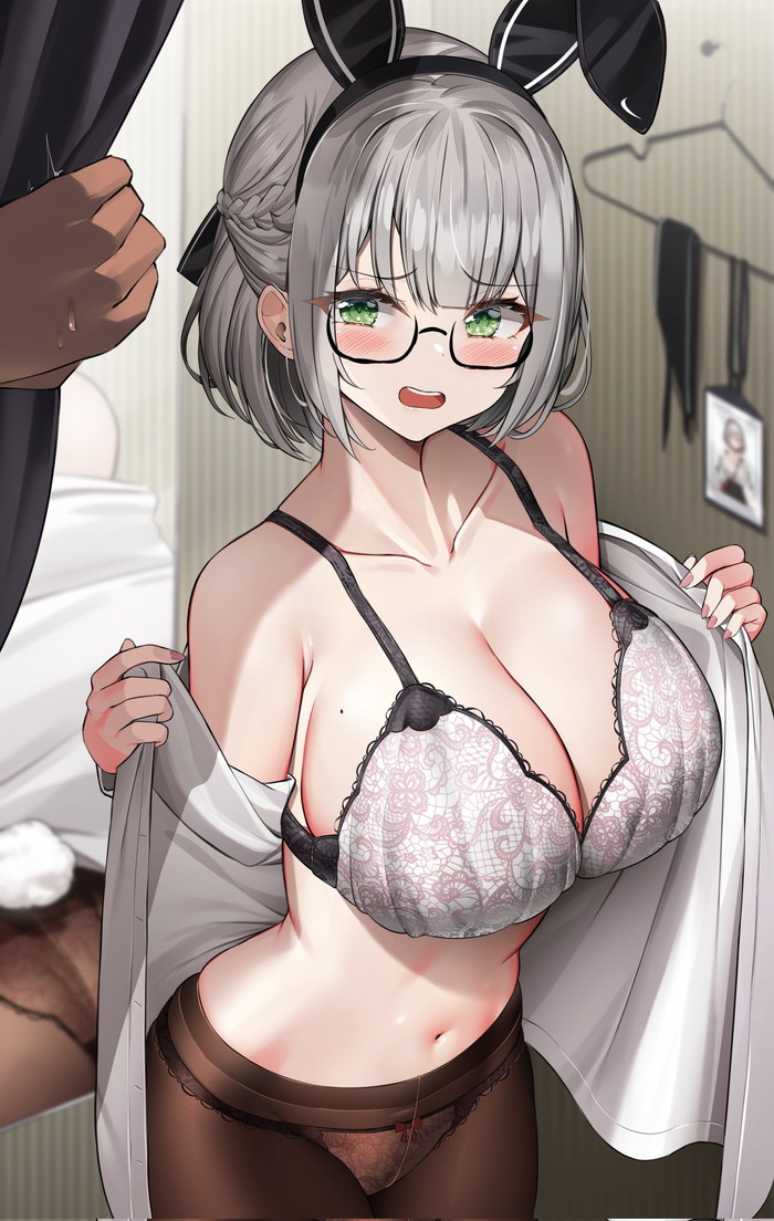 【二次】エッチで可愛いブラジャーを付けた女の子のエロ画像 Part３７
