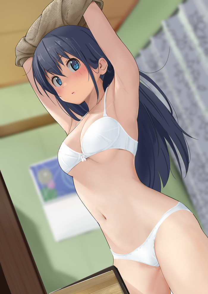 【二次】エッチで可愛いブラジャーを付けた女の子のエロ画像 Part３７