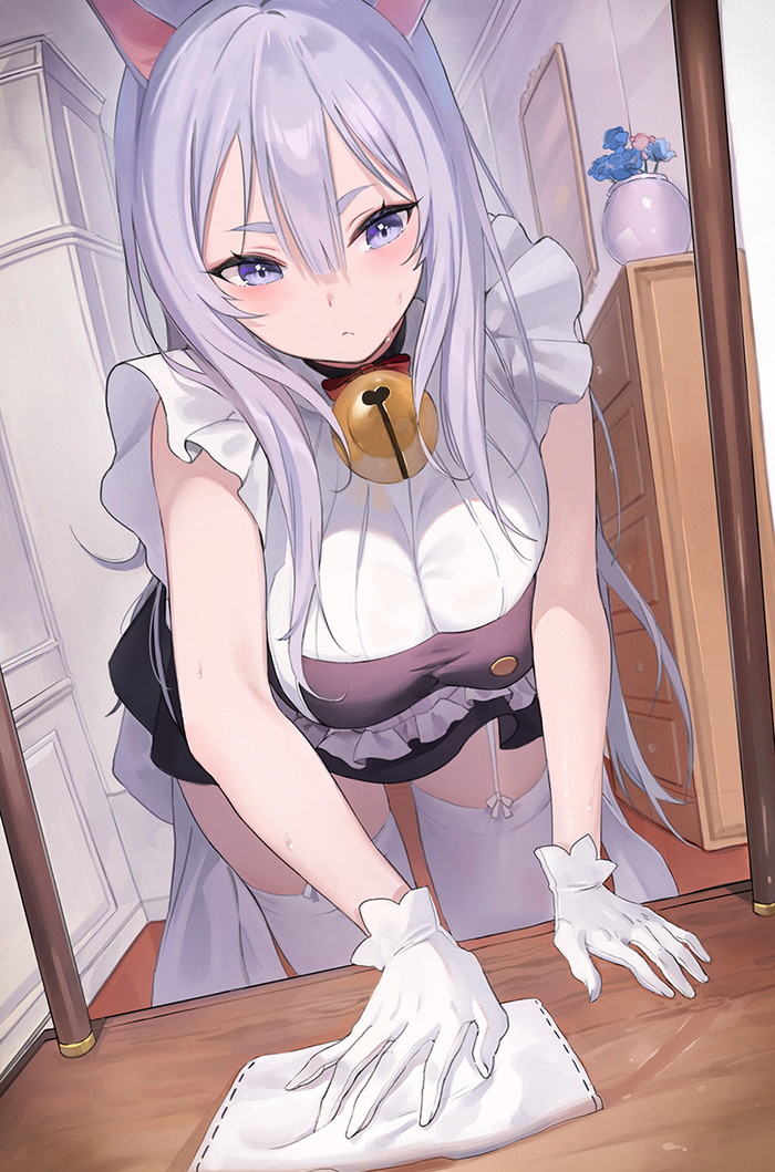 【二次】メイド服を着た女の子のエロ画像 Part４０
