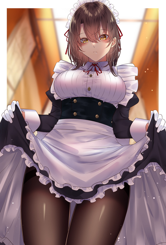【二次】メイド服を着た女の子のエロ画像 Part４０