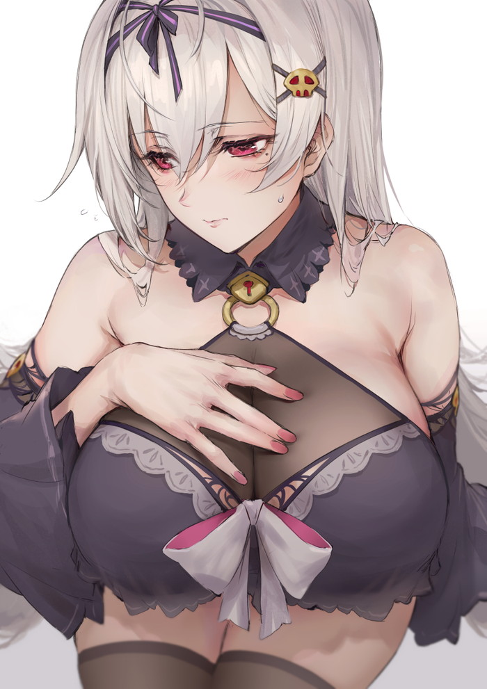 【二次】白髪、銀髪の女の子のエロ画像 Part４３