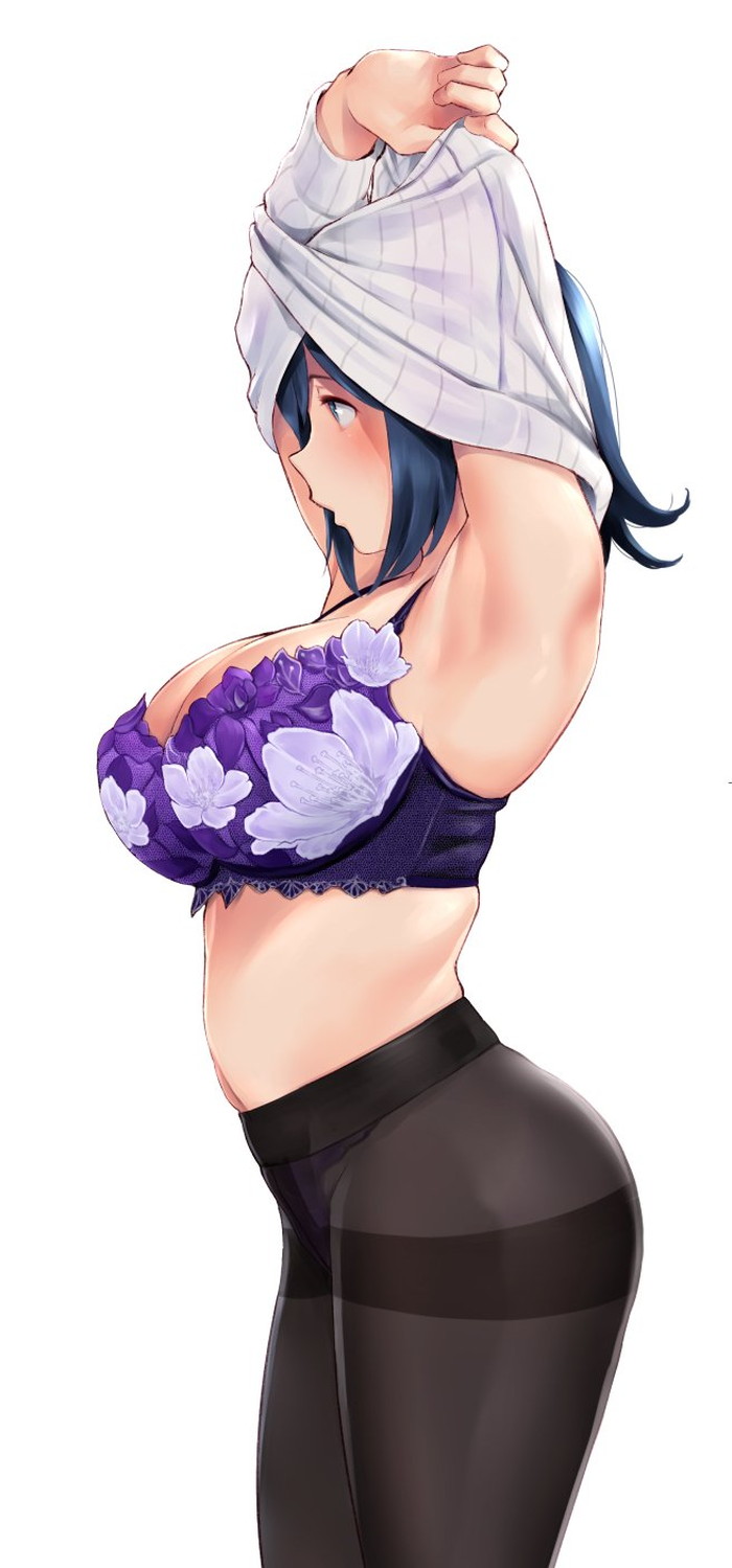 【二次】女の子が着替え中のエロ画像まとめ Part１