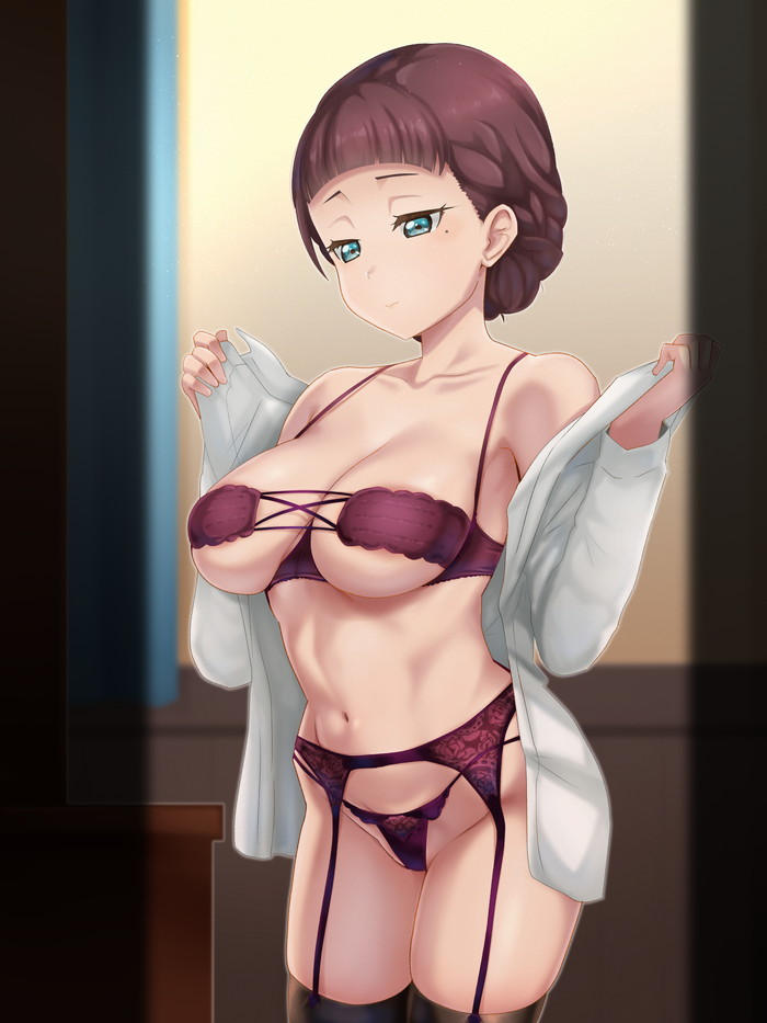 【二次】女の子が着替え中のエロ画像まとめ Part１