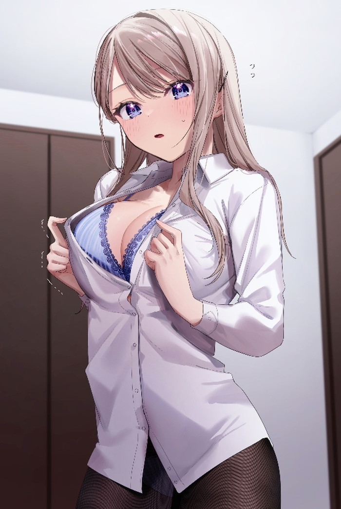 【二次】女の子が着替え中のエロ画像まとめ Part１