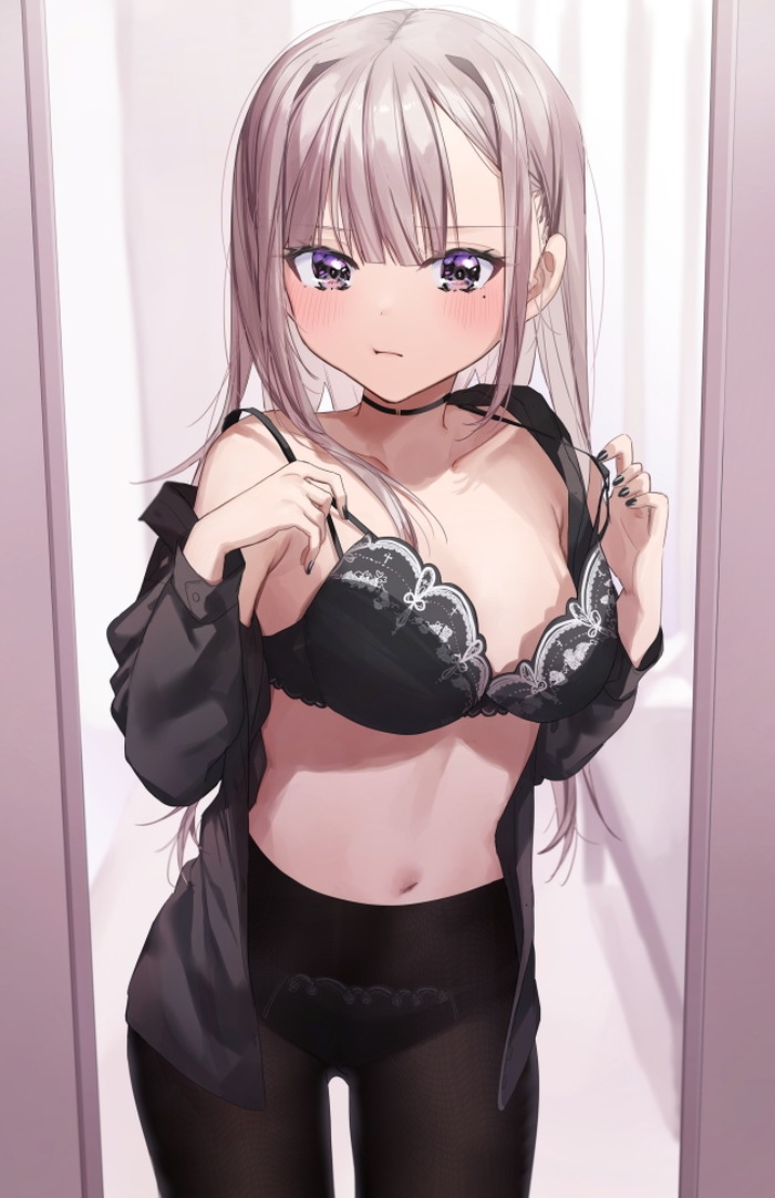 【二次】女の子が着替え中のエロ画像まとめ Part１