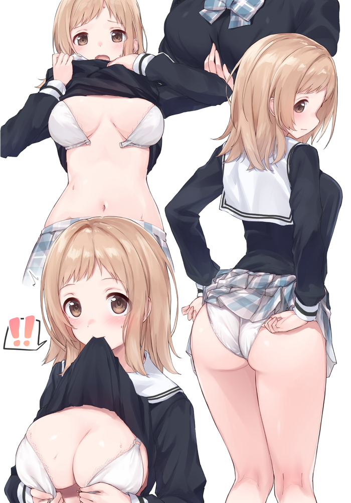 【二次】女の子が着替え中のエロ画像まとめ Part１