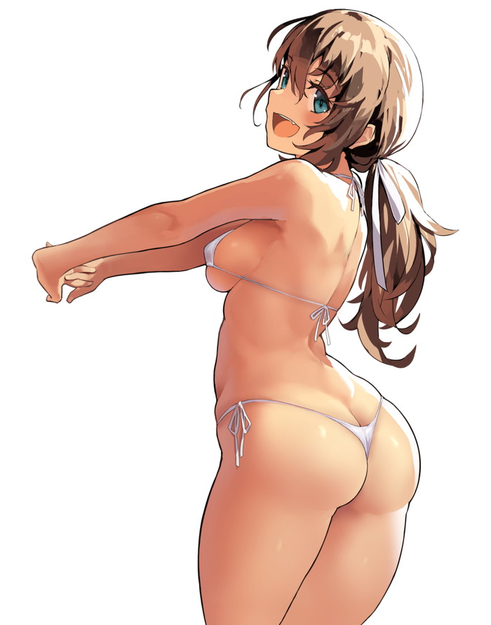 背中がエロい二次画像のまとめ Part１０