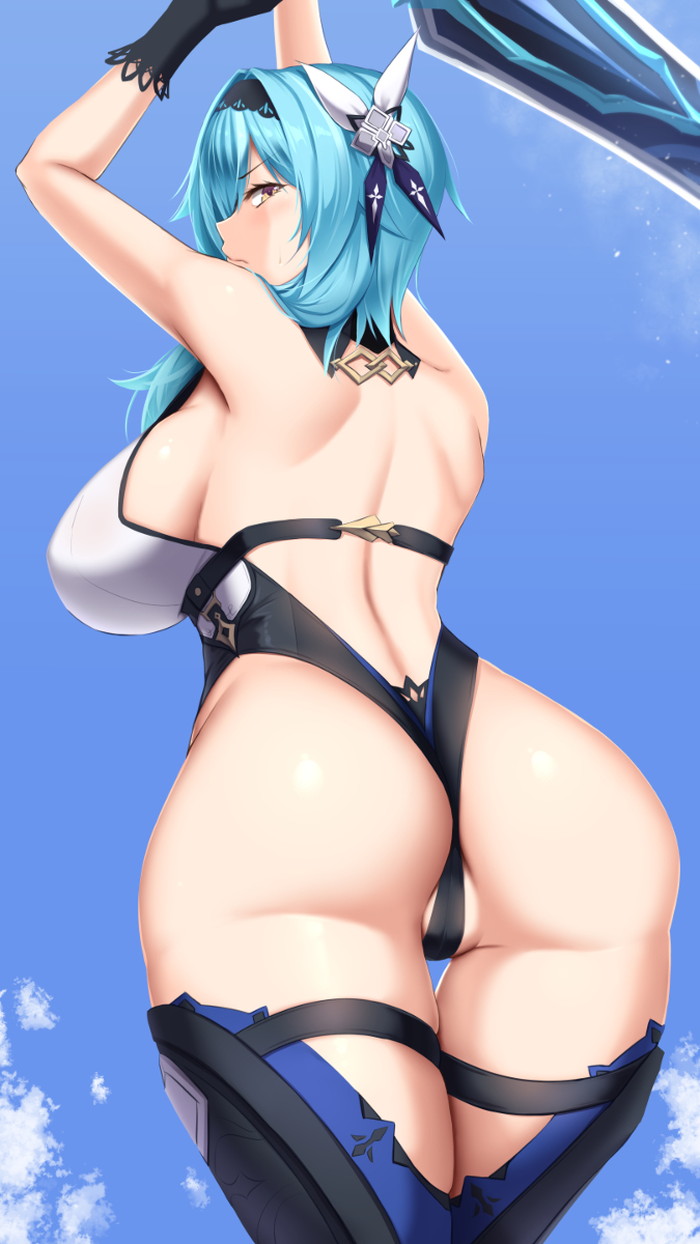 背中がエロい二次画像のまとめ Part１１