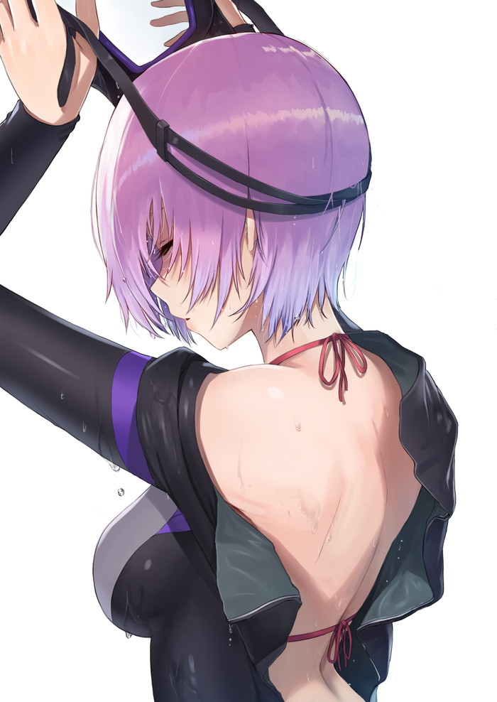 背中がエロい二次画像のまとめ Part１１