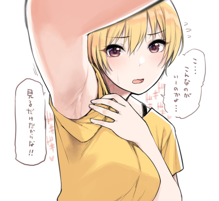 【二次】ドスケベ腋の下のエロ画像 Part２５