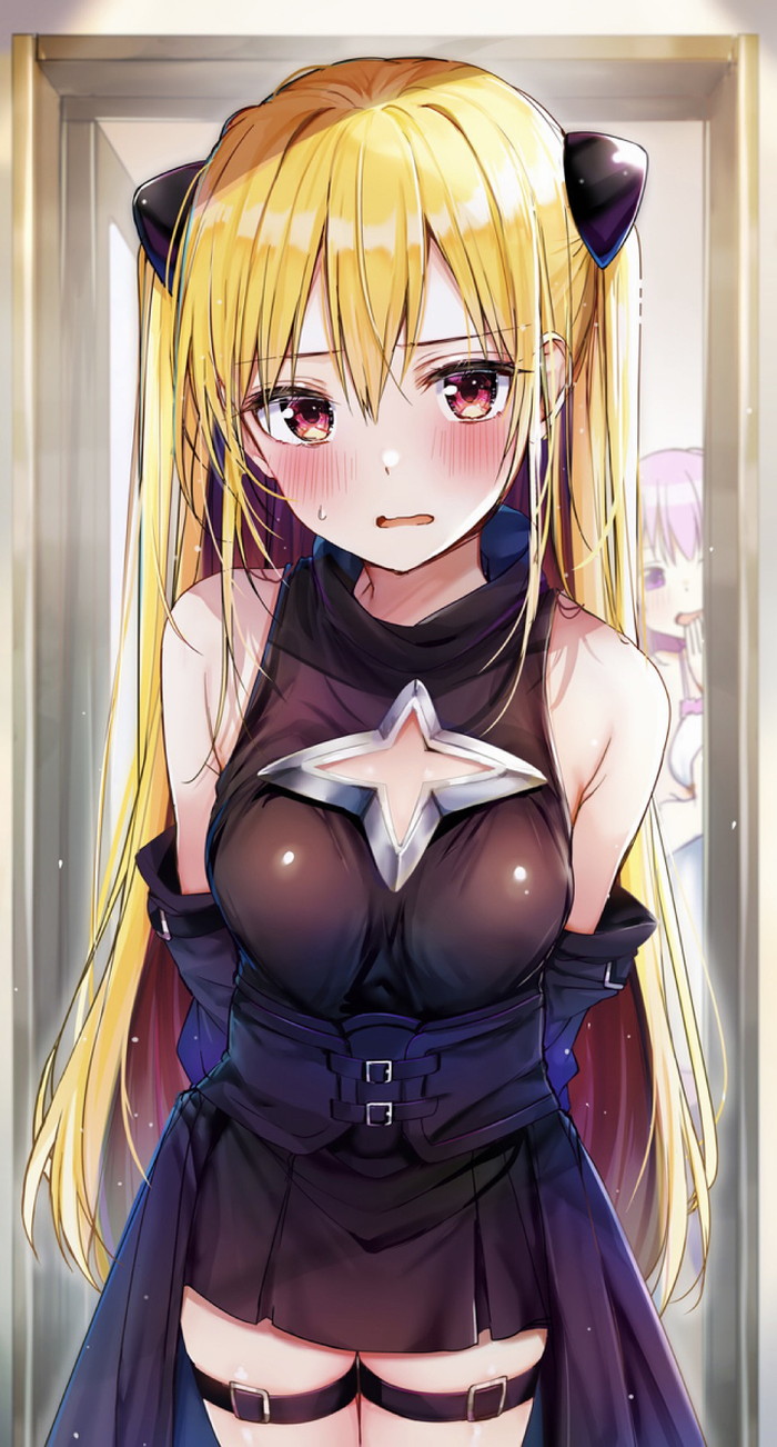【二次】赤面、恥じらいエロ画像 Part８４【まとめ】