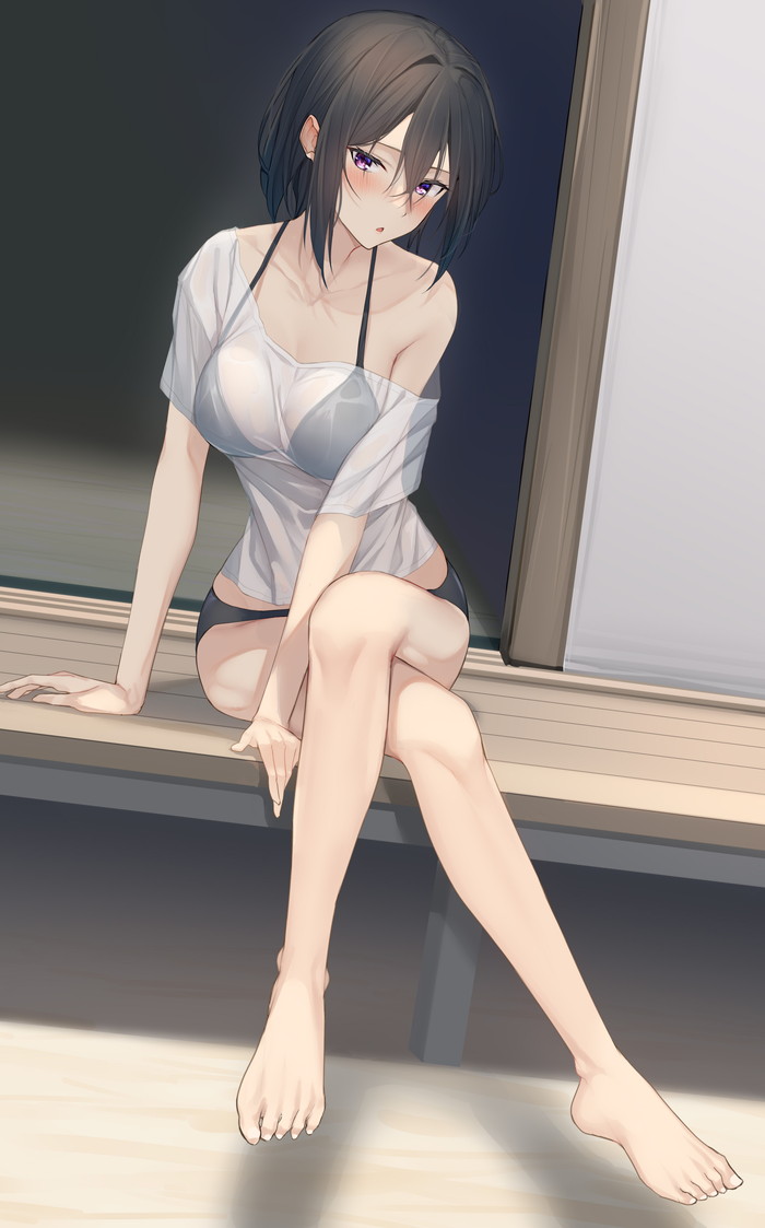 【二次】赤面、恥じらいエロ画像 Part８４【まとめ】