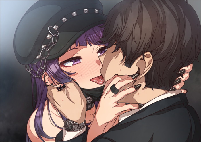 【二次】キス、ベロチューしながらエッチするエロ画像が抜ける Part９