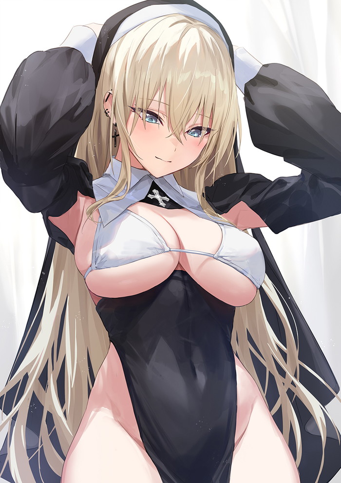【二次】スケベなシスターのエロ画像まとめ Part５