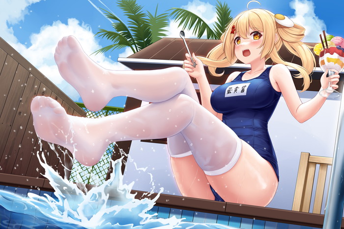 二次元ニーソックスのエロ画像がほしい Part２０