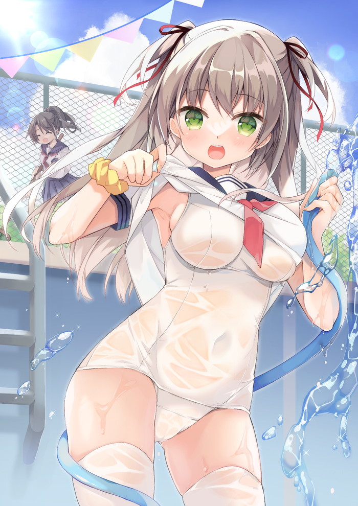 二次元ニーソックスのエロ画像がほしい Part２０