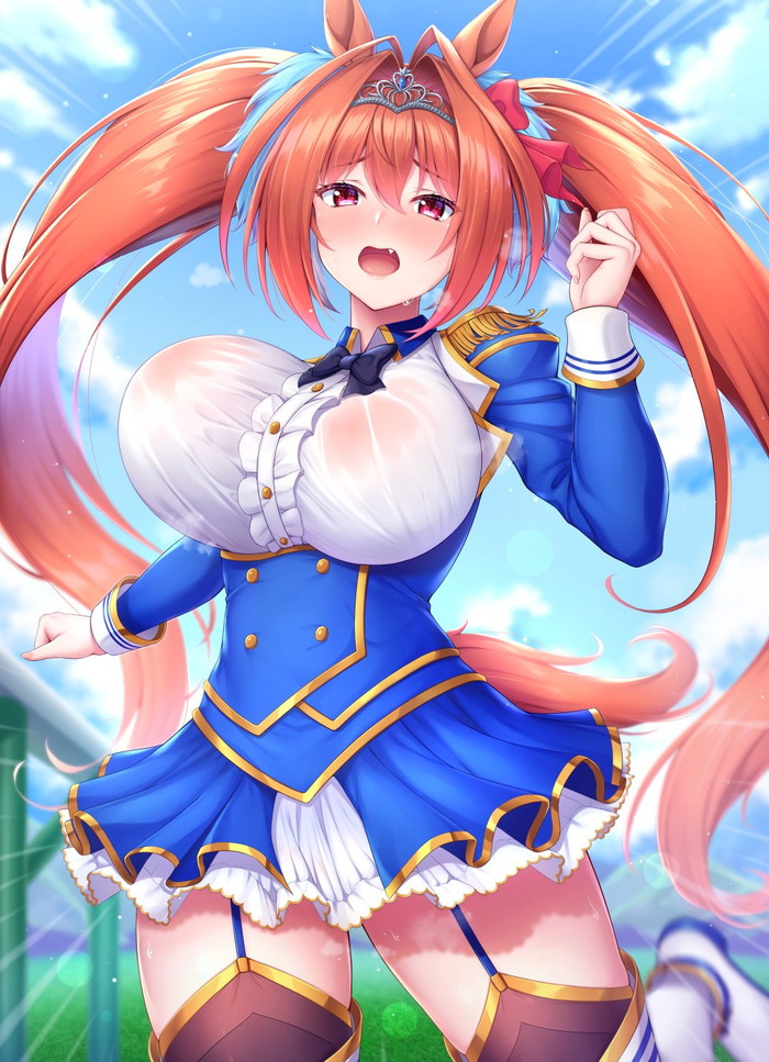 【二次】おっぱいが揺れてる乳揺れエロ画像まとめ Part７