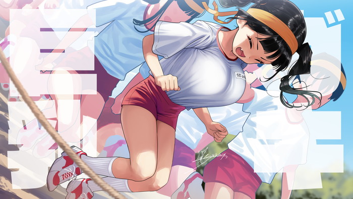 【二次】おっぱいが揺れてる乳揺れエロ画像まとめ Part７