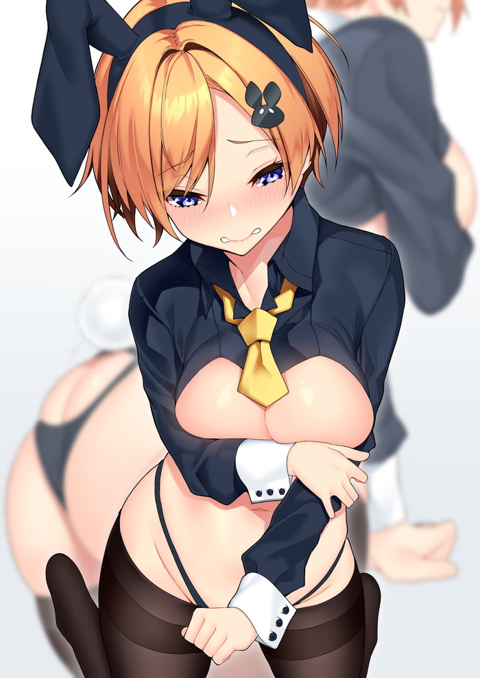 【二次】手ブラや髪ブラで乳首だけ隠れたエロ画像まとめ Part１