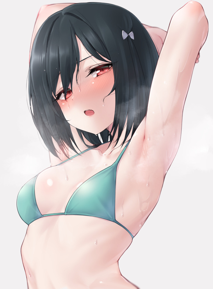 【二次】女の子の汗に興奮するエロ画像 Part３７