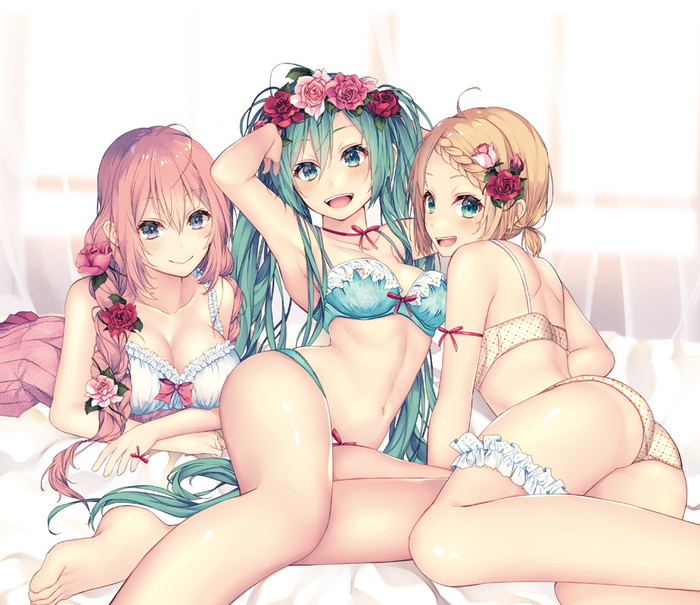【二次】緑髪の女の子のエロ画像まとめ Part４