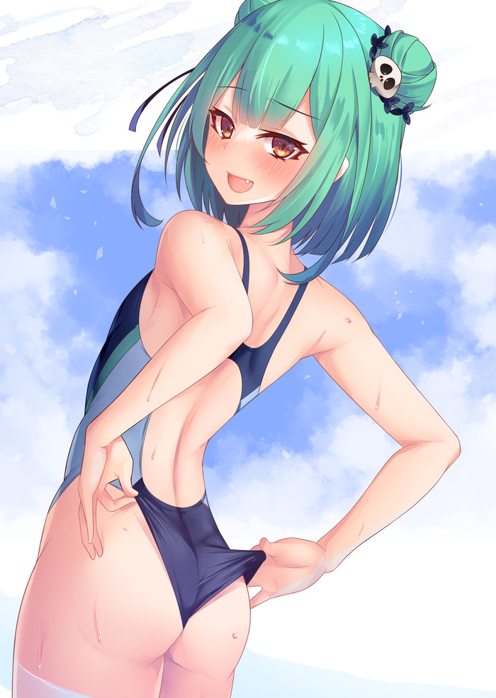 【二次】緑髪の女の子のエロ画像まとめ Part４