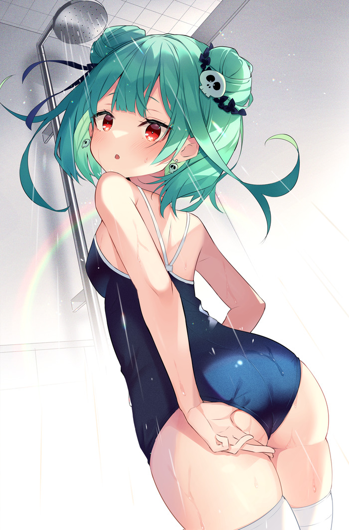 【二次】緑髪の女の子のエロ画像まとめ Part４