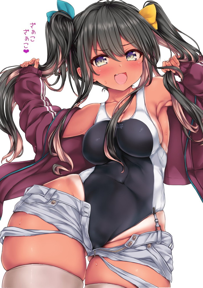褐色、日焼け肌の女の子たちの二次エロ画像 Part３２