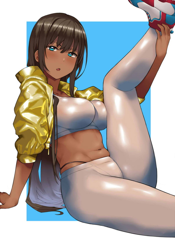 褐色、日焼け肌の女の子たちの二次エロ画像 Part３２