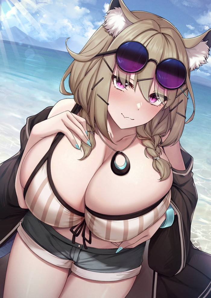 【二次】赤面、恥じらいエロ画像 Part８８【まとめ】