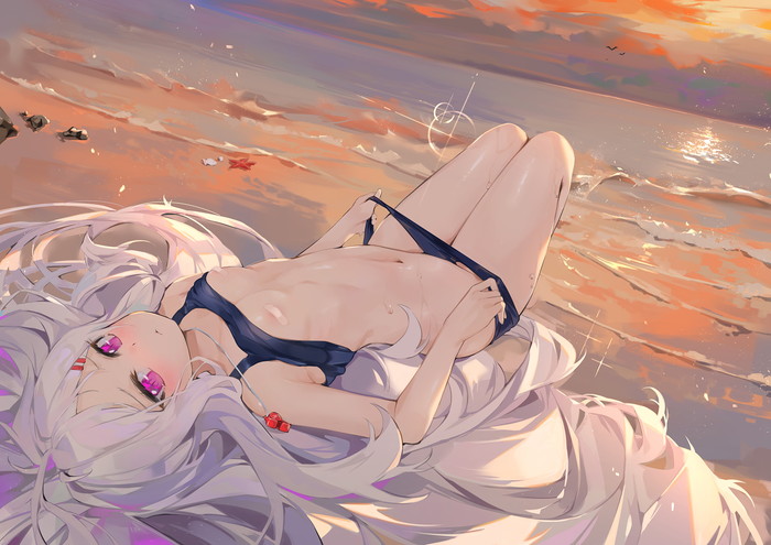 【二次】赤面、恥じらいエロ画像 Part８８【まとめ】